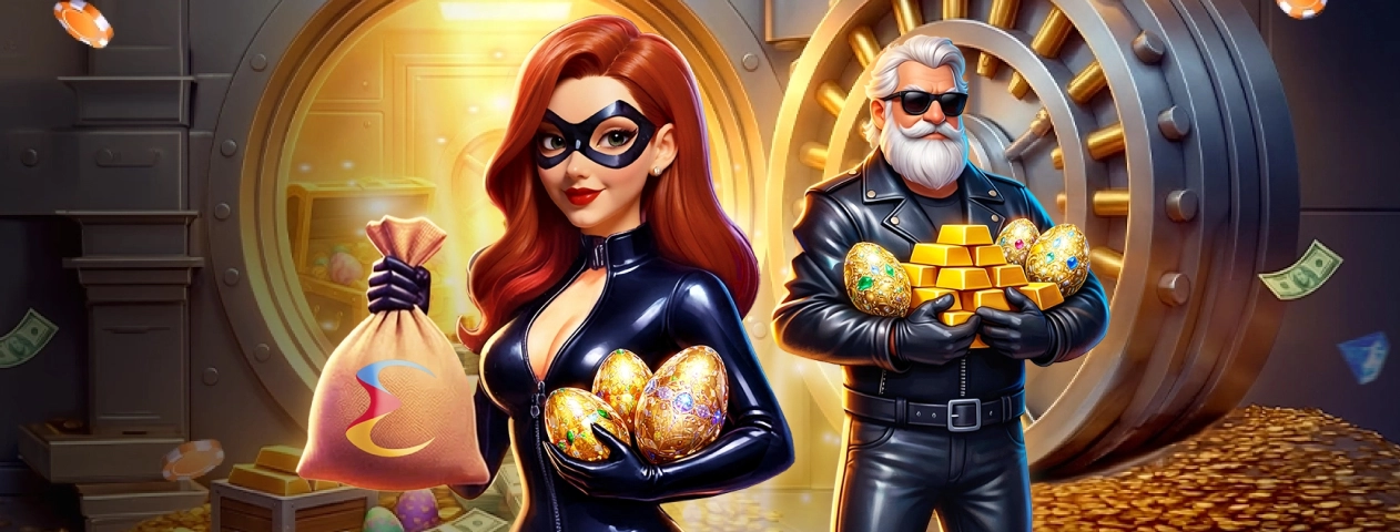 Grand Easter Heist — a massive tournament by Endorphina! 🐰💰